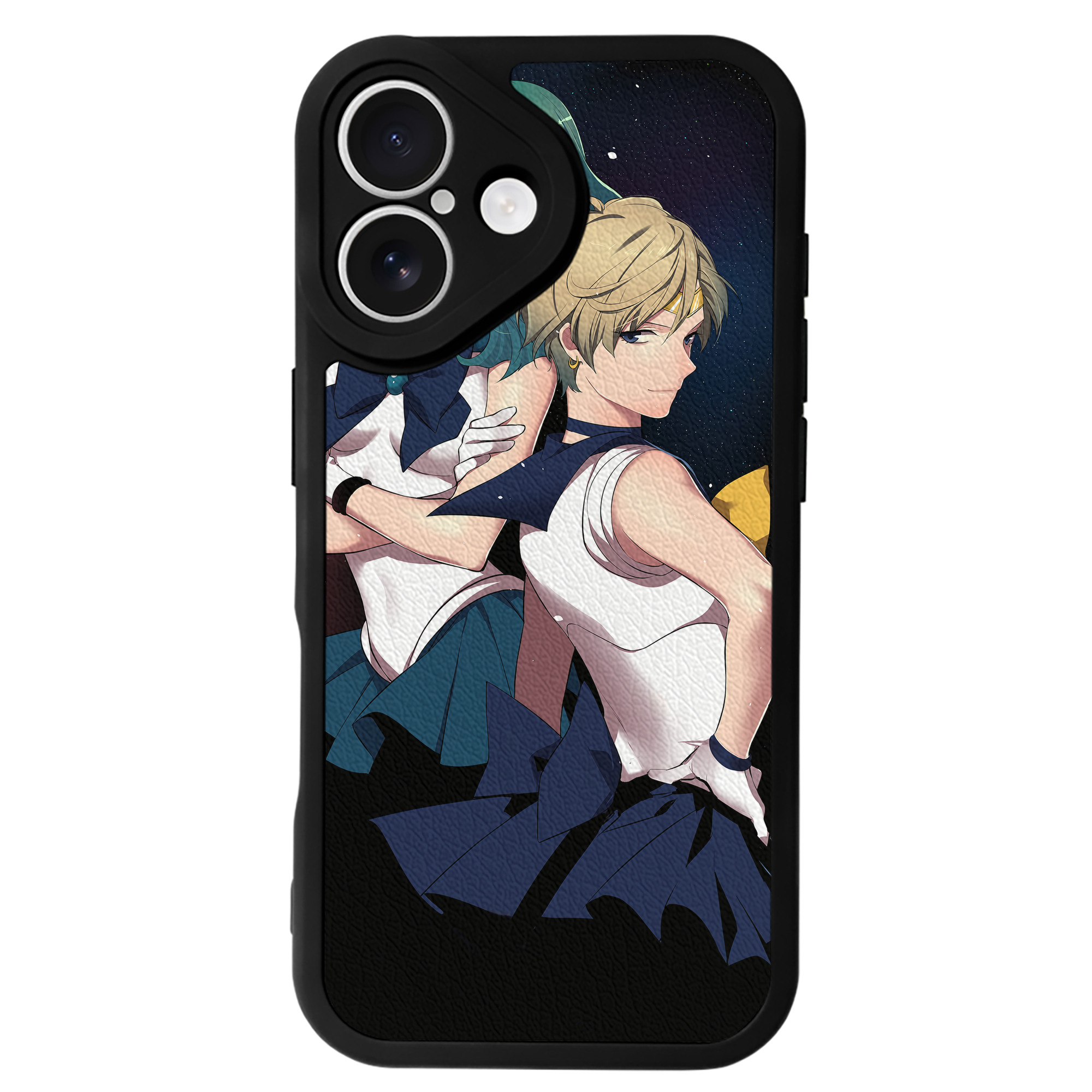 （画像用） 美少女戦士セーラームーン Sailor Moon 【iPhone 16シリーズ対応】シリコンスマホケース（レザー調） 材質：シリコン